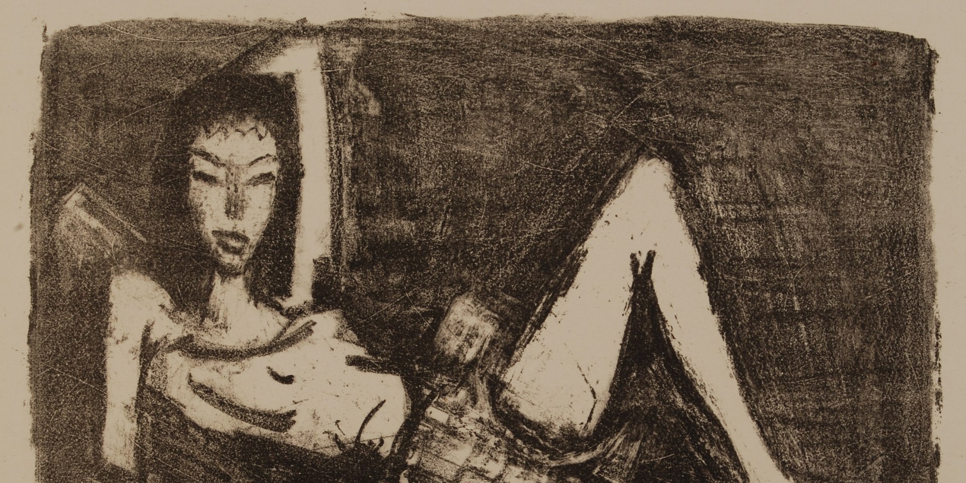 Otto Mueller, Mädchen auf dem Kanapee, 1922, Landesmuseum Kunst &amp; Kultur Oldenburg, © Sven Adelaide
