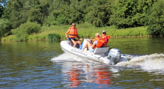 Bootstour auf der Weser, © Mittelweser-Touristik GmbH