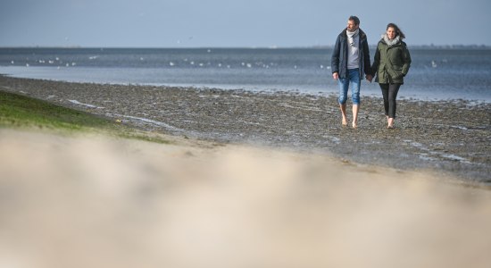 Strandspaziergang, © Henning Scheffen 