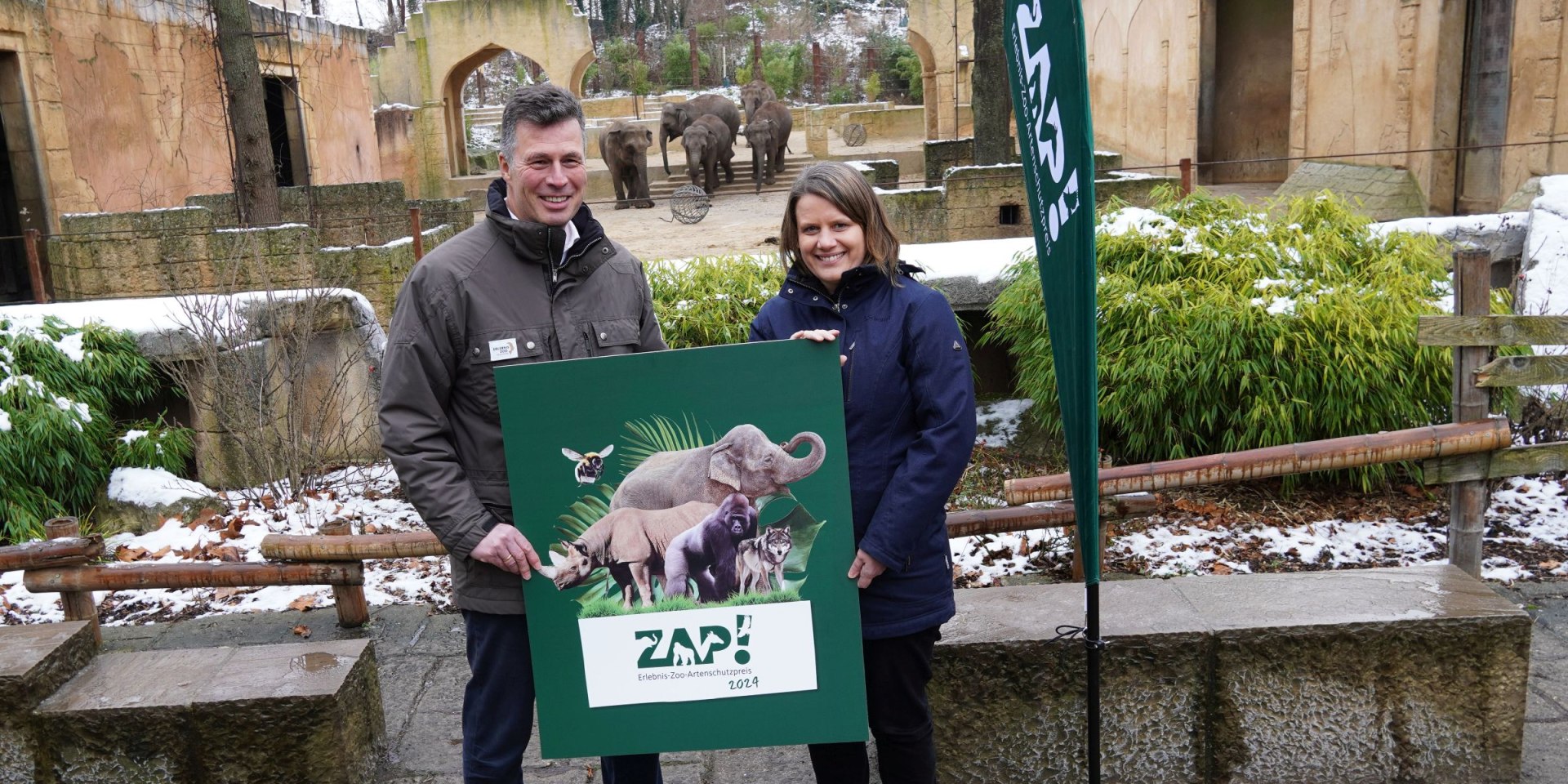 Zoo-Direktor und Kulturministerin stellen den ZAP vor, © Erlebnis-Zoo Hannover