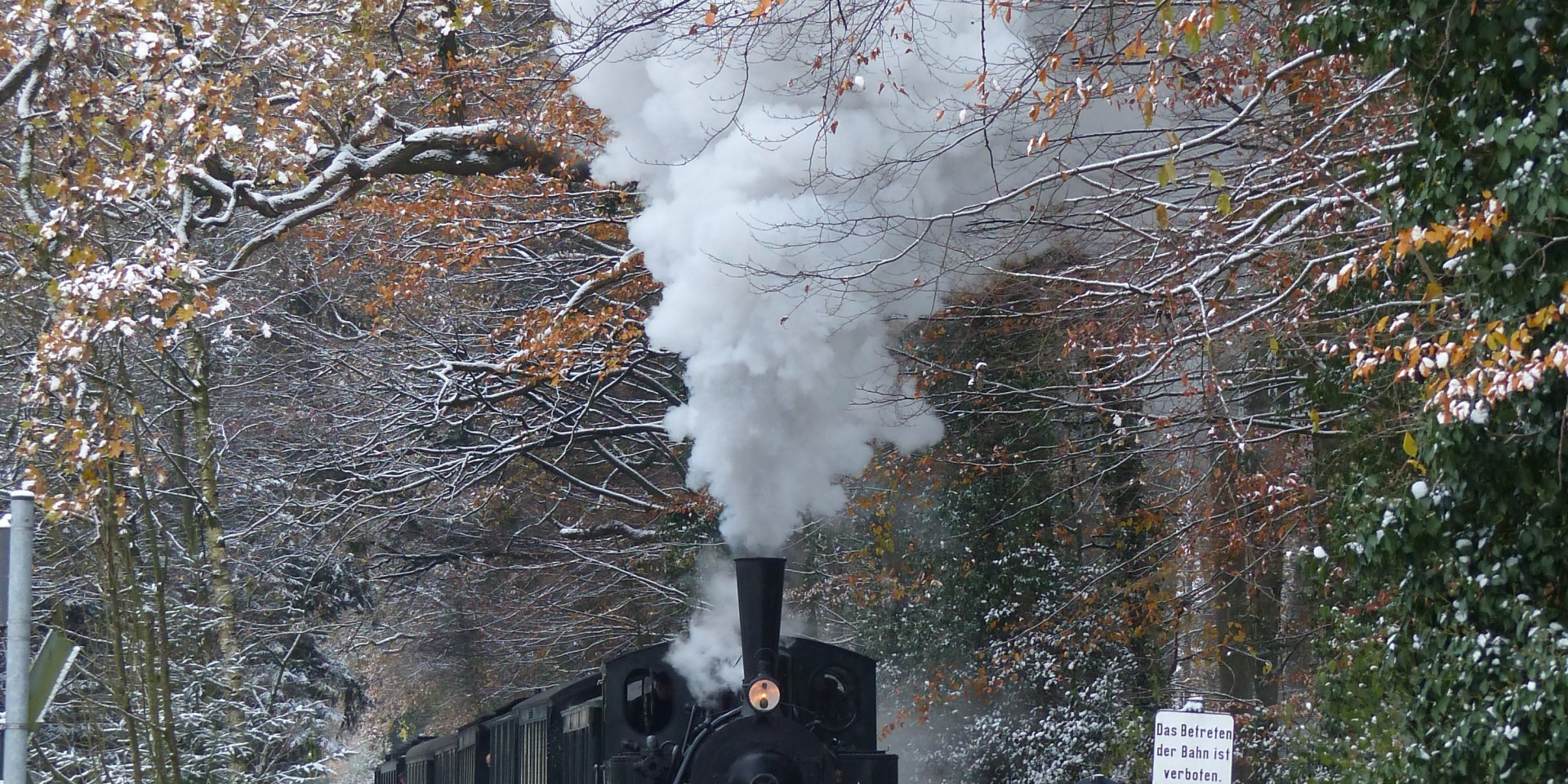 Museumseisenbahn im Winter, © Frank Rindfleisch