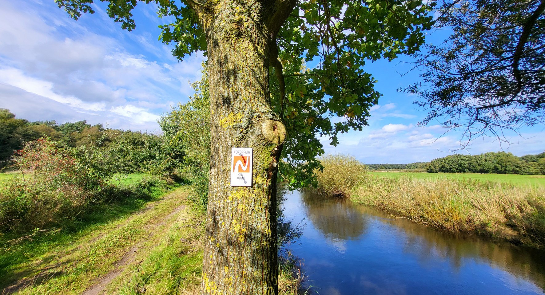 Die Oste, eine unberührte Flusslandschaft , © Touristikverband Landkreis Rotenburg (Wümme) 