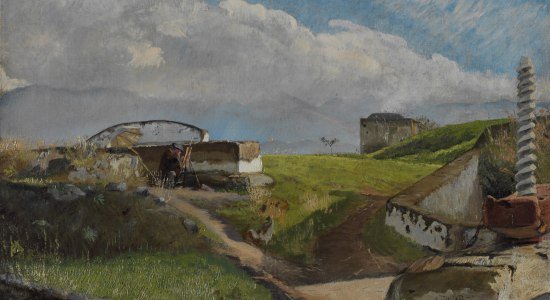 Laurits Andersen Ring, Schleuse bei Pompeji, 1894, © Landesmuseum Hannover