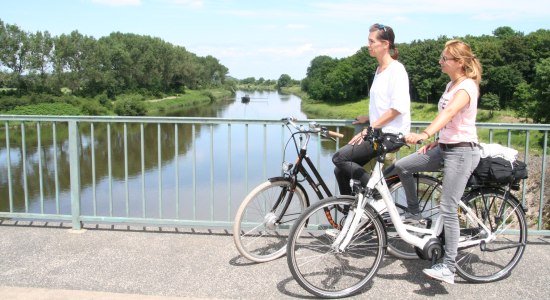 Die Mittelweser-Region mit ihren ausgeschilderten Radrouten ist ein Paradies für Radfahrer, © Mittelweser-Touristik GmbH