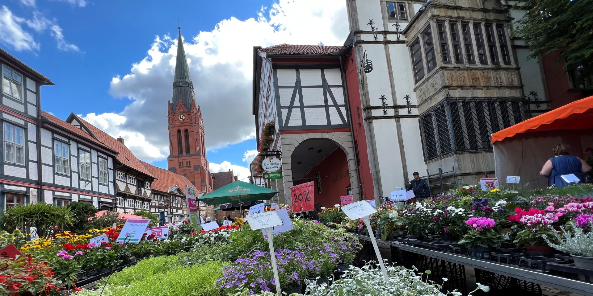 Wochenmarkt Nienburg, © Mittelweser-Touristik GmbH