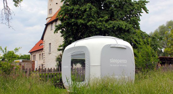 Sleeperoo auf der Burg Brome, © Südheide Gifhorn GmbH