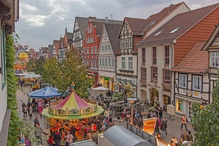 Herbstmesse in Rinteln, © Stadt Rinteln