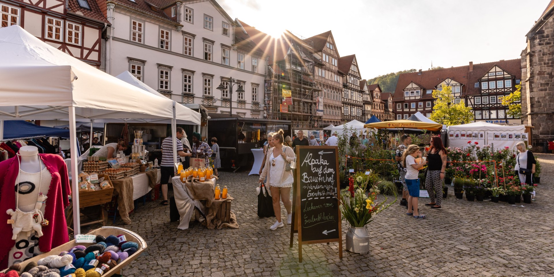 Herbst- und Bauernmarkt, © Hann. Münden Marketing/Jules Stolzenhain