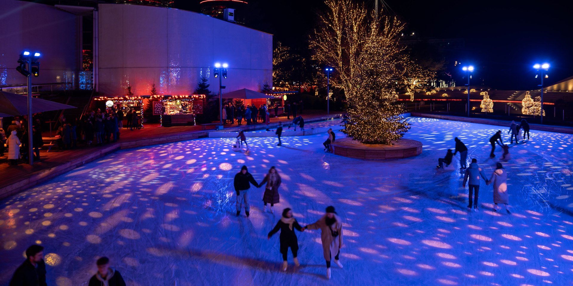 Eisdisko in der Autostadt, © Lennard Kuegler