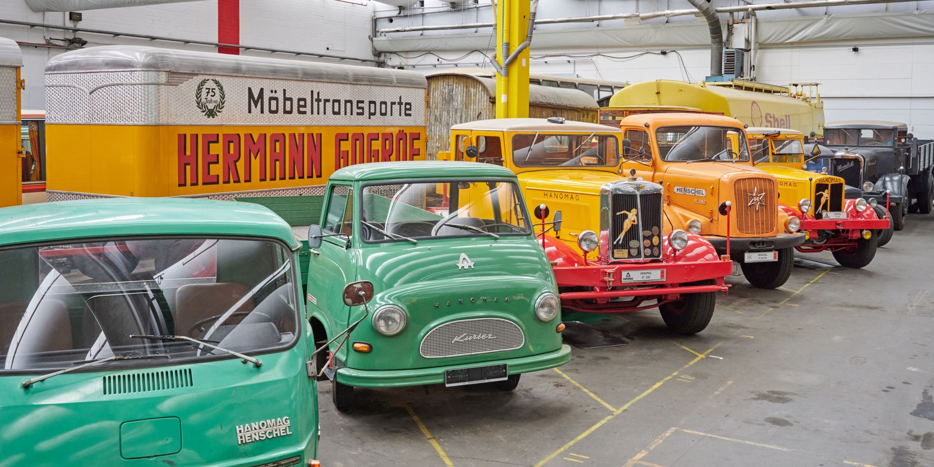 Der PS.SPEICHER in Einbeck macht seine Sammlung Lkw + Bus nun auch unter der Woche zugänglich., © ö_konzept / Gregor Lorenz