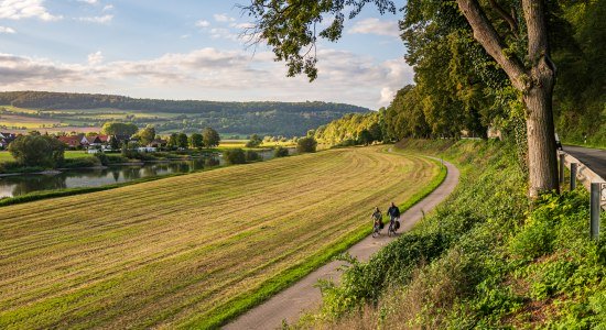 Weser-Radweg, © TMN/Markus Tiemann