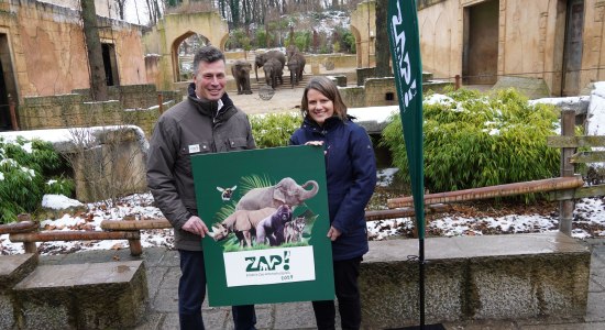 Zoo-Direktor und Kulturministerin stellen den ZAP vor, © Erlebnis-Zoo Hannover
