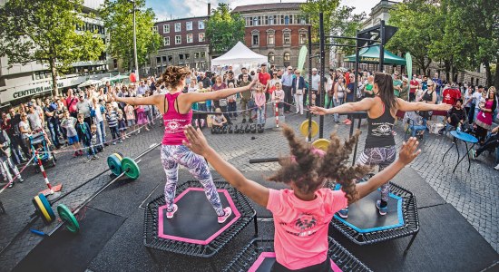 Jumping Fitness, © Braunschweig Stadtmarketing GmbH/JanBekurtz