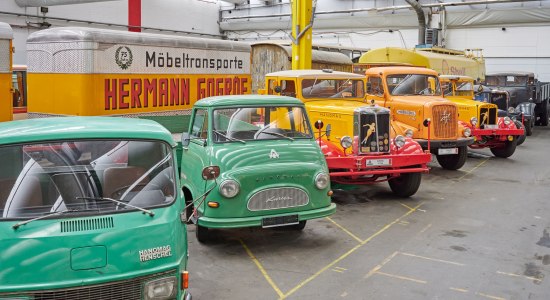 Der PS.SPEICHER in Einbeck macht seine Sammlung Lkw + Bus nun auch unter der Woche zugänglich., © ö_konzept / Gregor Lorenz