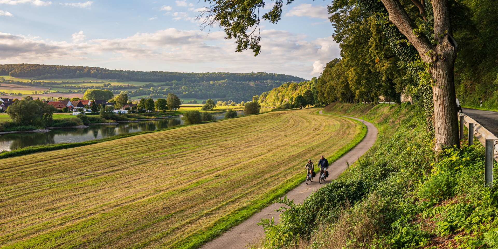 Weser-Radweg, © TMN/Markus Tiemann